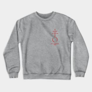 Ave Christus Rex (small image) Crewneck Sweatshirt